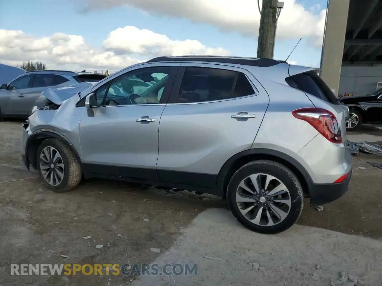 2 Photograph of a damaged car KL4CJCSB3LB037928 BUICK ENCORE 2020