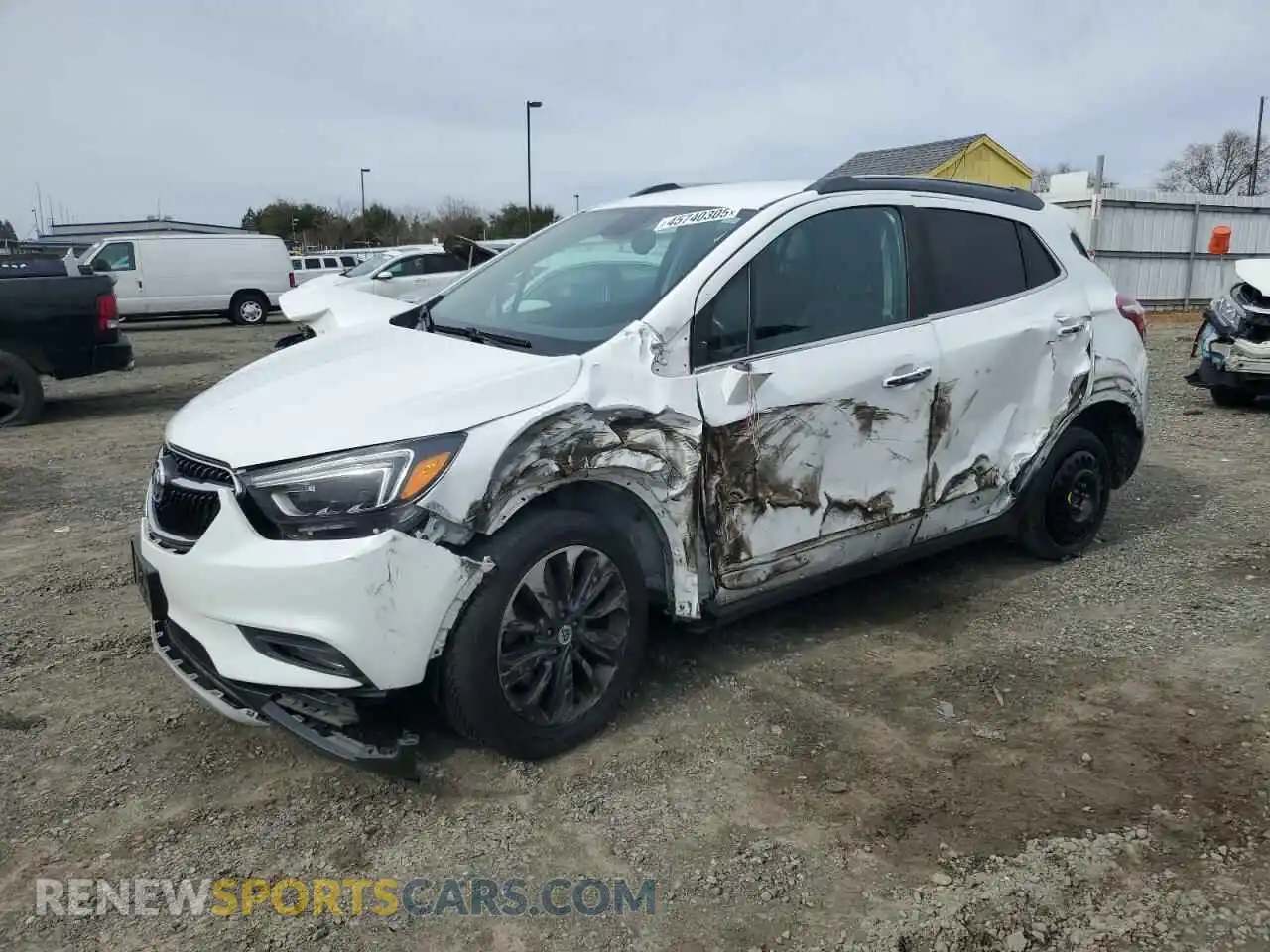 1 Photograph of a damaged car KL4CJCSB6LB061401 BUICK ENCORE 2020