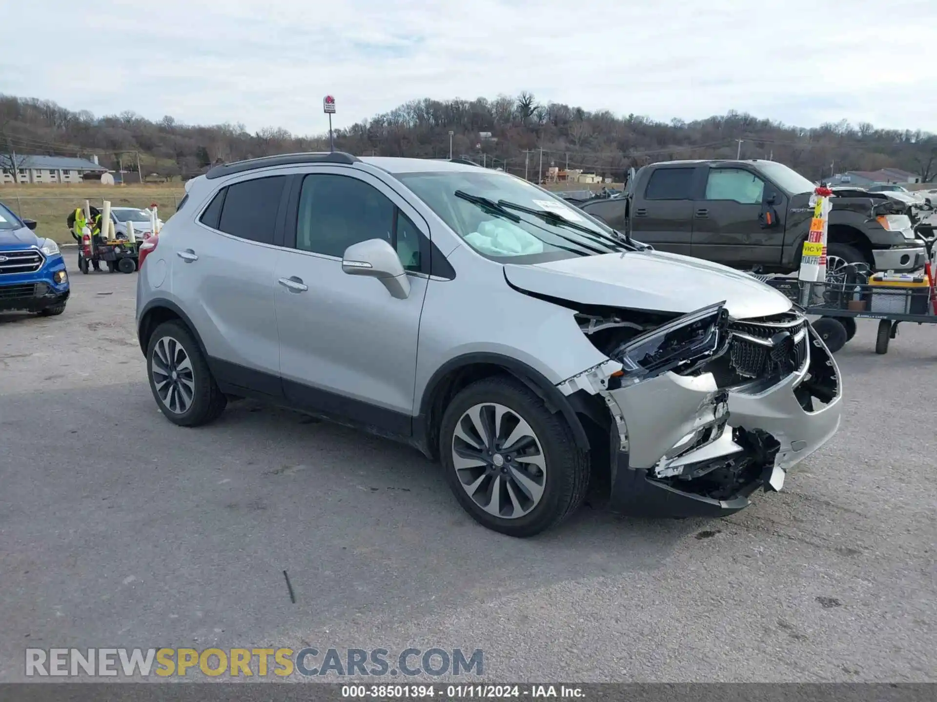 1 Photograph of a damaged car KL4CJCSB9LB036816 BUICK ENCORE 2020