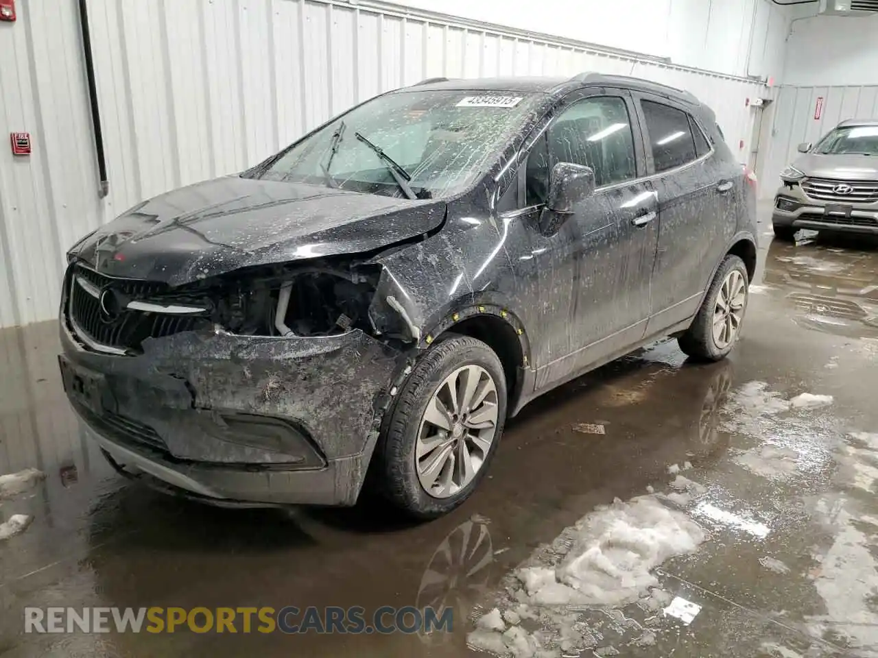 1 Photograph of a damaged car KL4CJESB3LB317196 BUICK ENCORE 2020