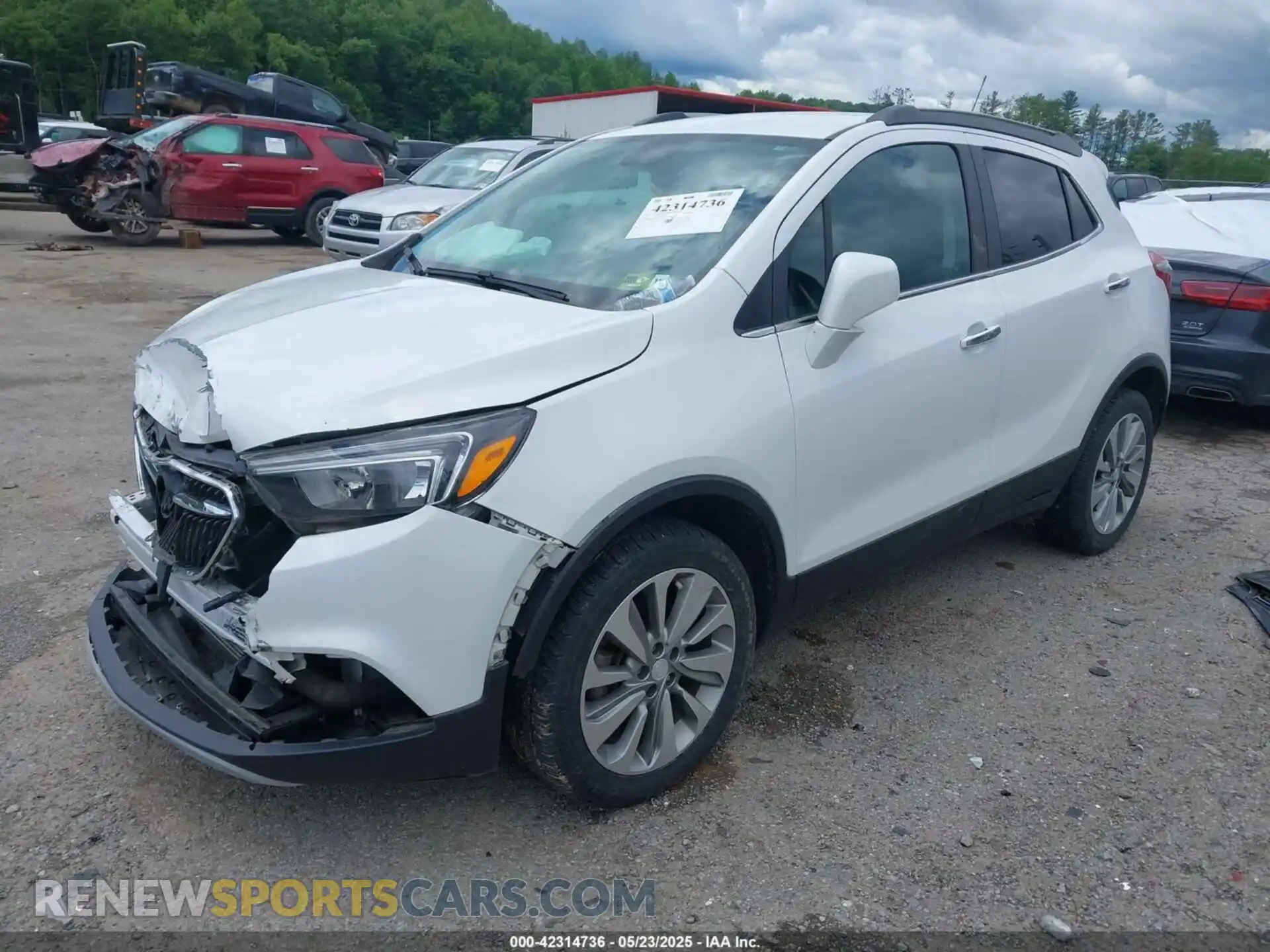 2 Photograph of a damaged car KL4CJESB8LB322040 BUICK ENCORE 2020