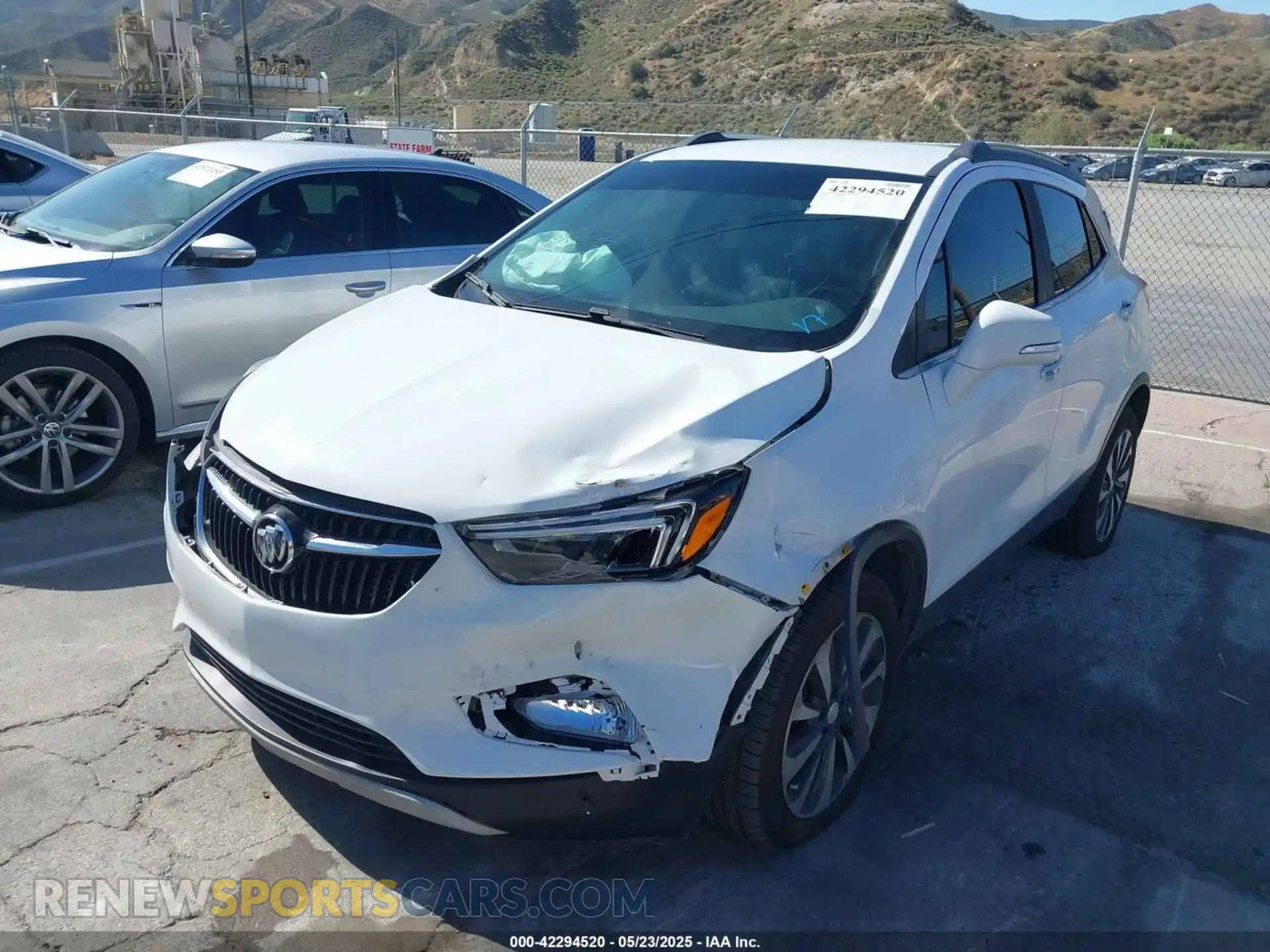 2 Photograph of a damaged car KL4CJGSB4LB034785 BUICK ENCORE 2020