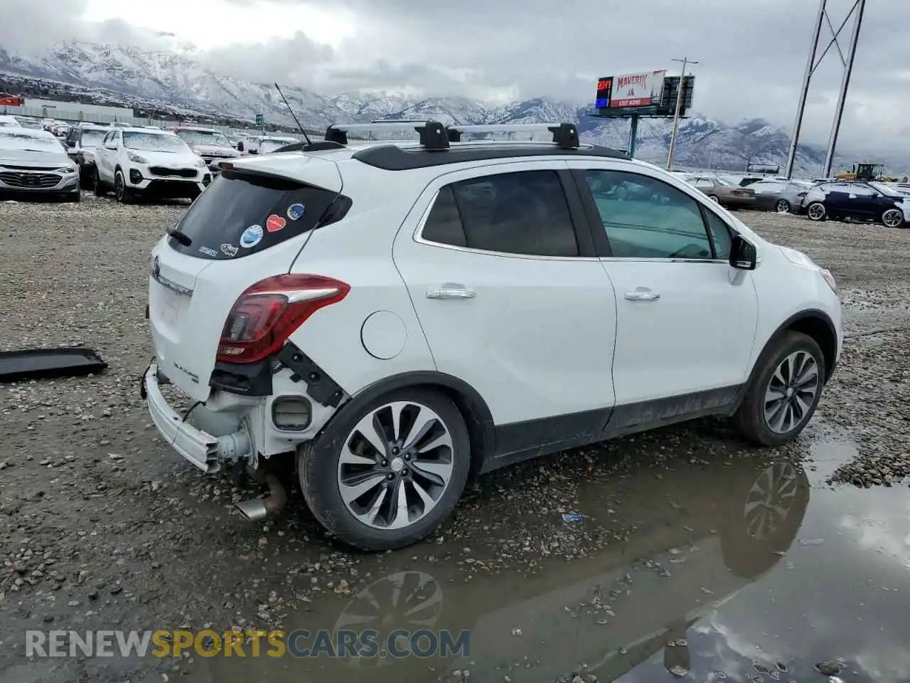 3 fotografías del automóvil dañado KL4CJGSB6LB044234 BUICK ENCORE 2020
