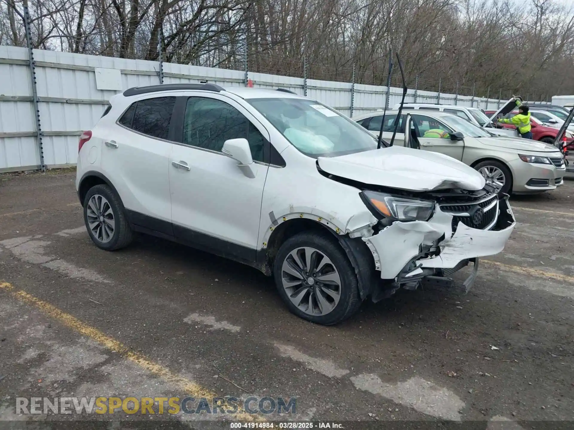1 Photograph of a damaged car KL4CJGSB7LB057199 BUICK ENCORE 2020