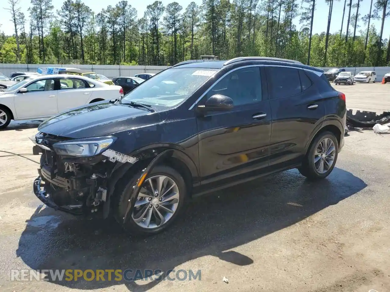 1 Photograph of a damaged car KL4MMBS20LB125521 BUICK ENCORE 2020