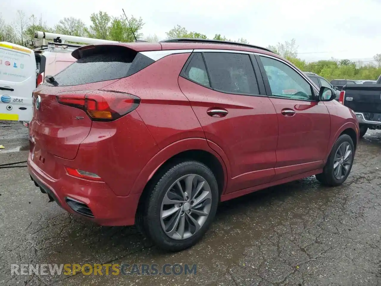3 Photograph of a damaged car KL4MMBS24LB132150 BUICK ENCORE 2020