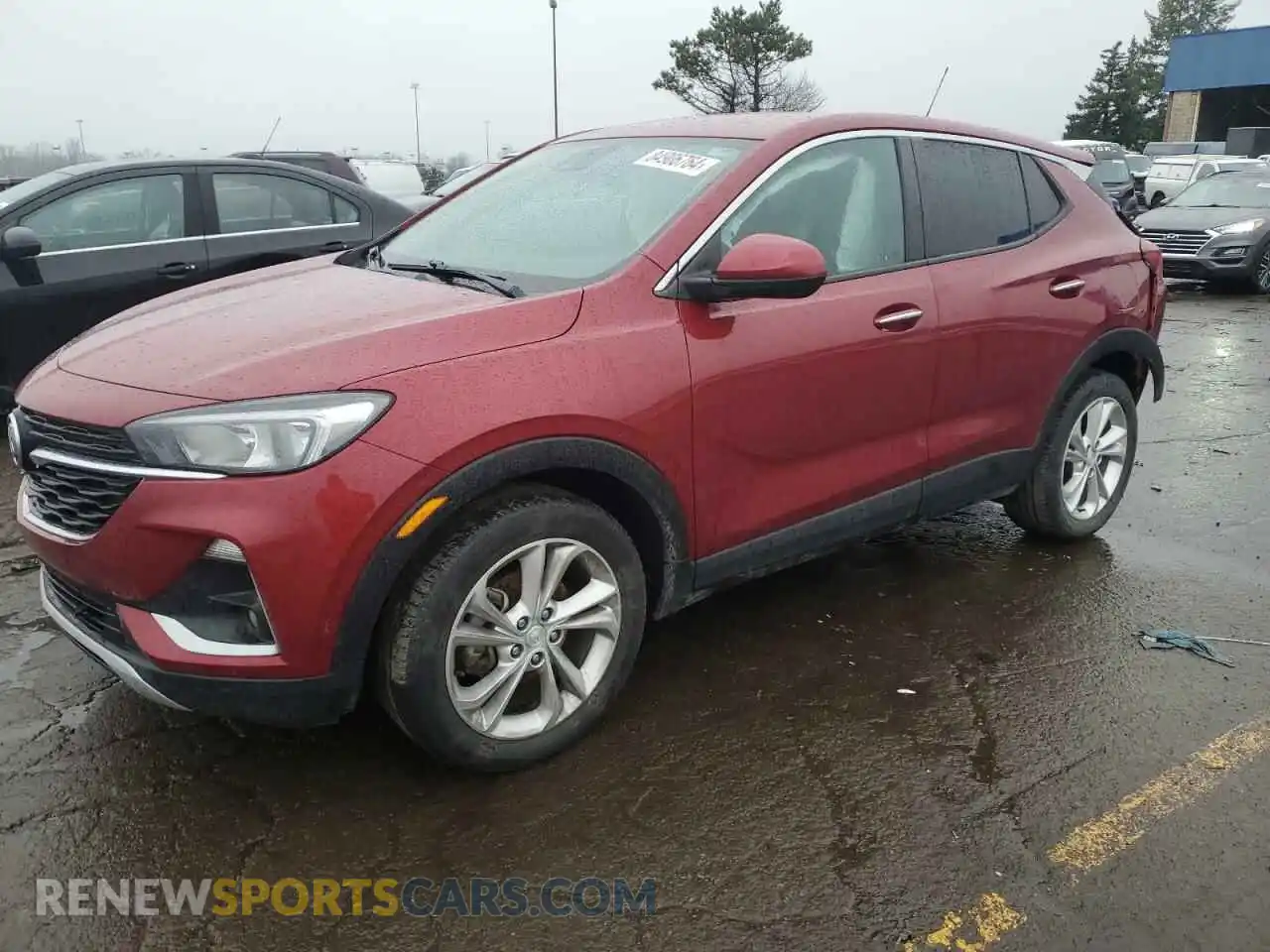 1 Photograph of a damaged car KL4MMBS26LB086868 BUICK ENCORE 2020