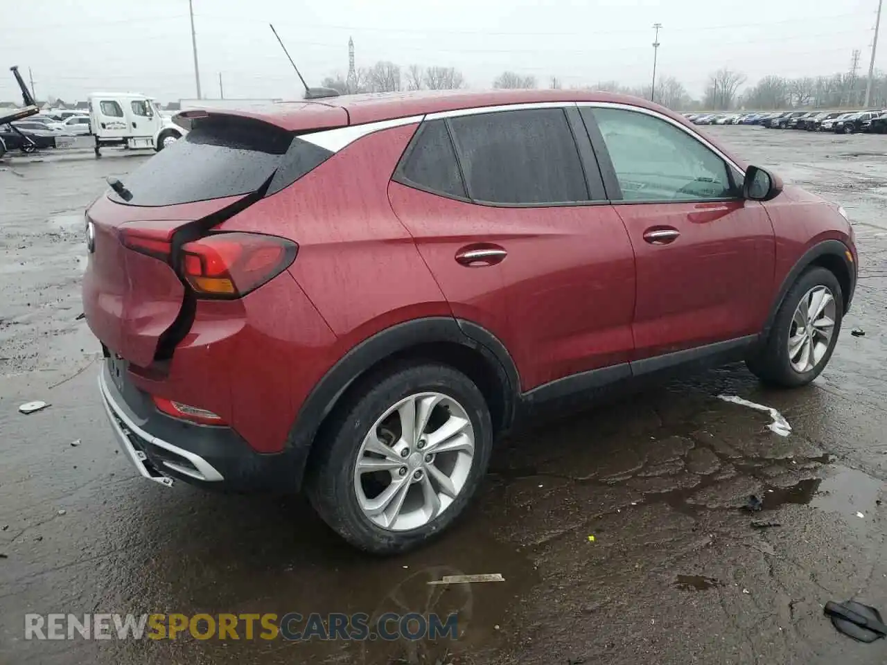 3 Photograph of a damaged car KL4MMBS26LB086868 BUICK ENCORE 2020