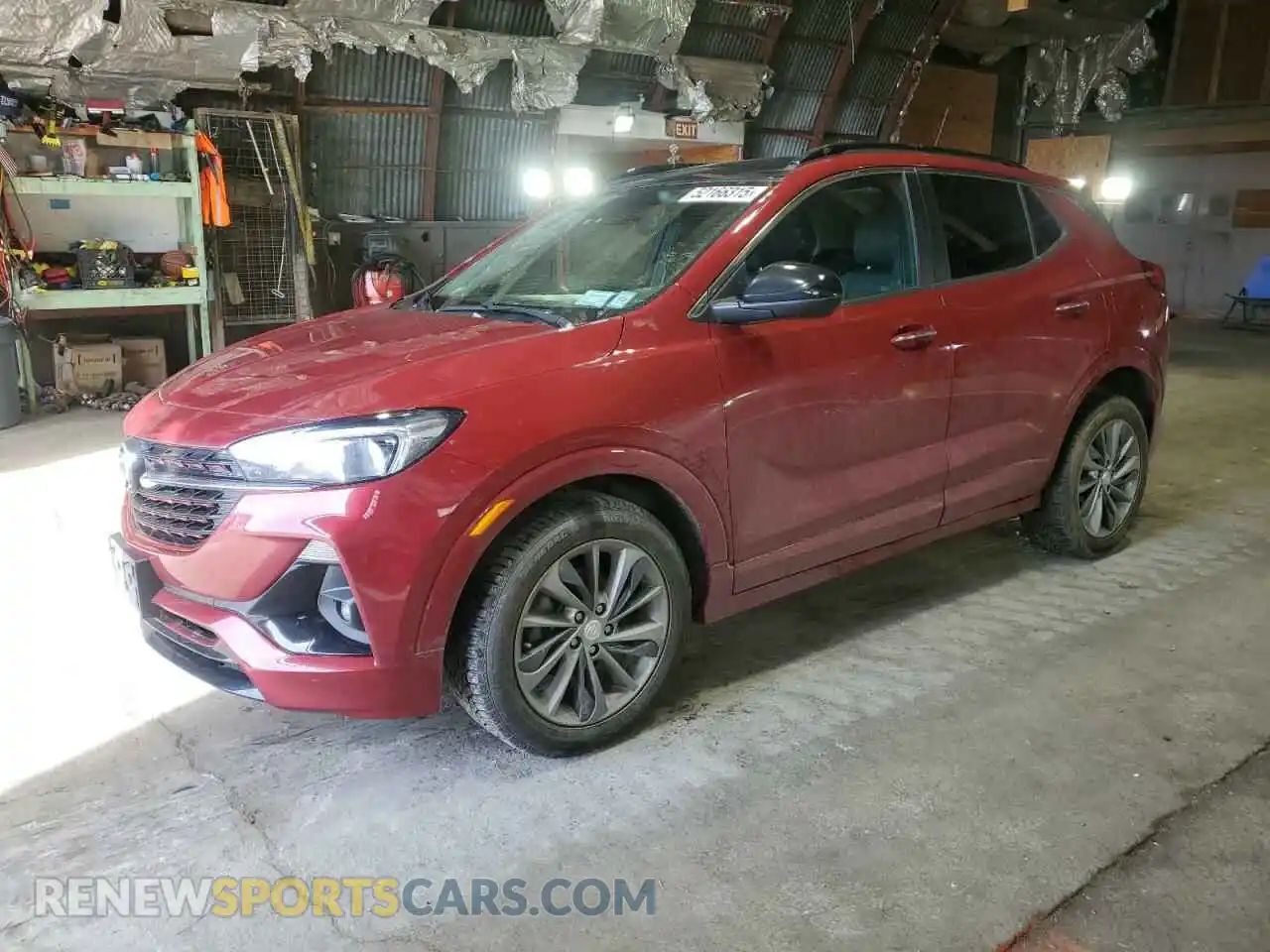 1 Photograph of a damaged car KL4MMCSL3LB110249 BUICK ENCORE 2020