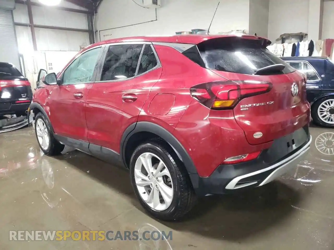 2 Фотография поврежденного автомобиля KL4MMCSL3LB117797 BUICK ENCORE 2020