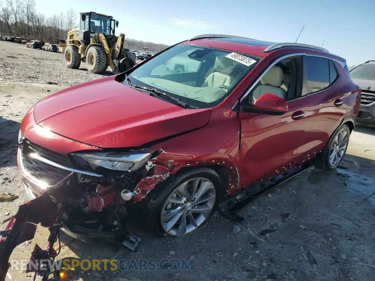 1 Фотография поврежденного автомобиля KL4MMDS20LB129628 BUICK ENCORE 2020