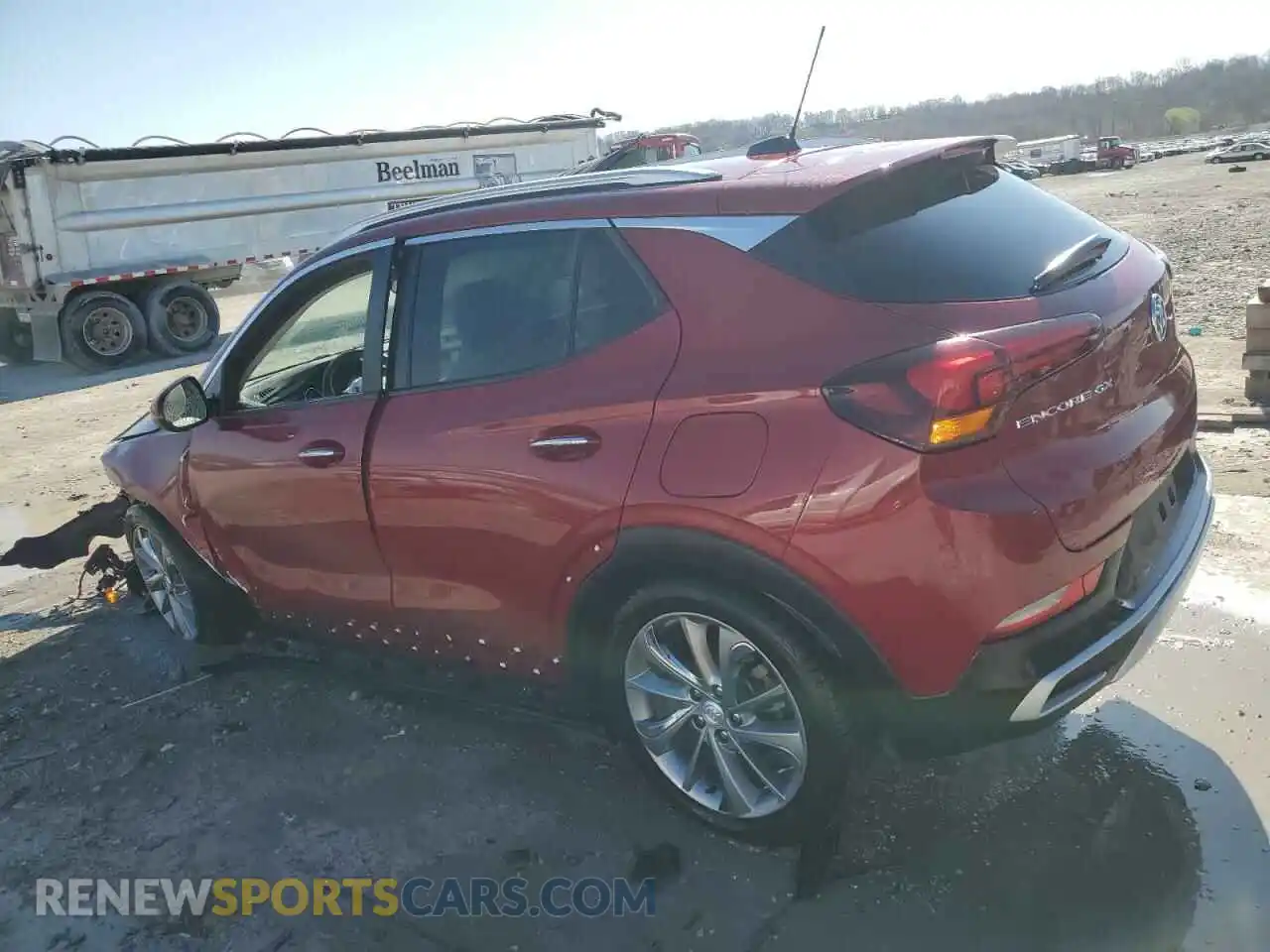 2 Фотография поврежденного автомобиля KL4MMDS20LB129628 BUICK ENCORE 2020