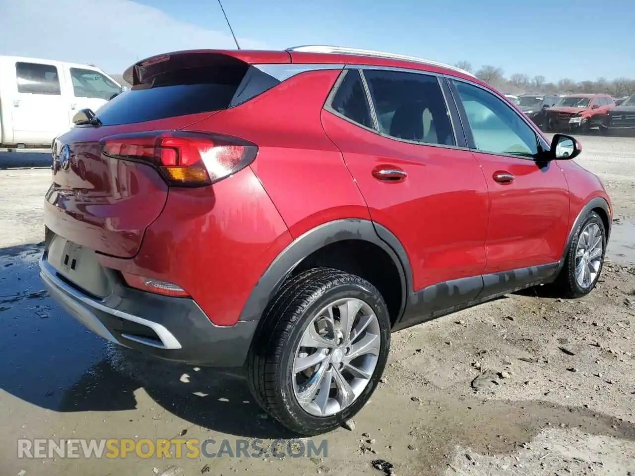 3 Фотография поврежденного автомобиля KL4MMDS20LB129628 BUICK ENCORE 2020