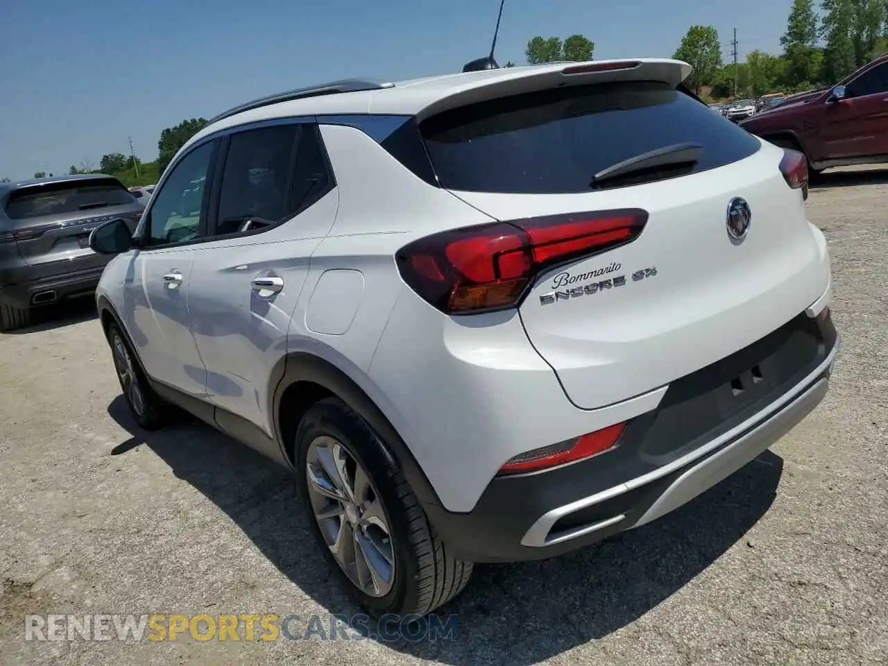 2 Photograph of a damaged car KL4MMDS25LB087781 BUICK ENCORE 2020