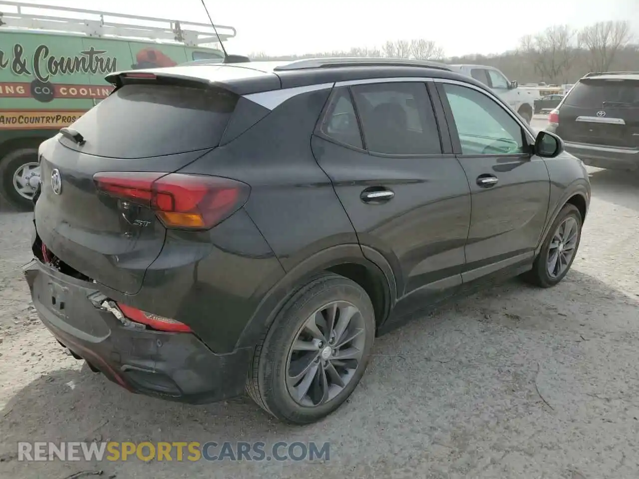 3 Фотография поврежденного автомобиля KL4MMDSL5LB123123 BUICK ENCORE 2020
