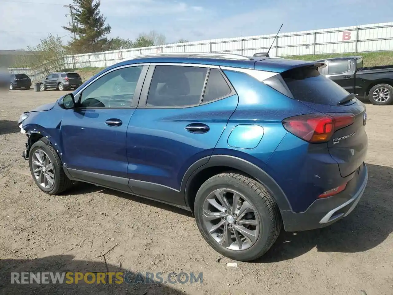 2 Photograph of a damaged car KL4MMESL5LB090307 BUICK ENCORE 2020