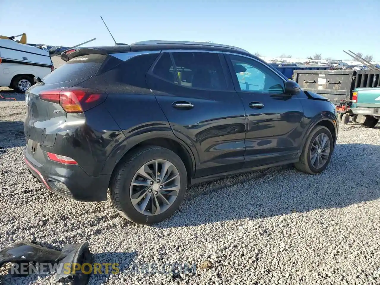 3 Photograph of a damaged car KL4MMGSL5LB117856 BUICK ENCORE 2020