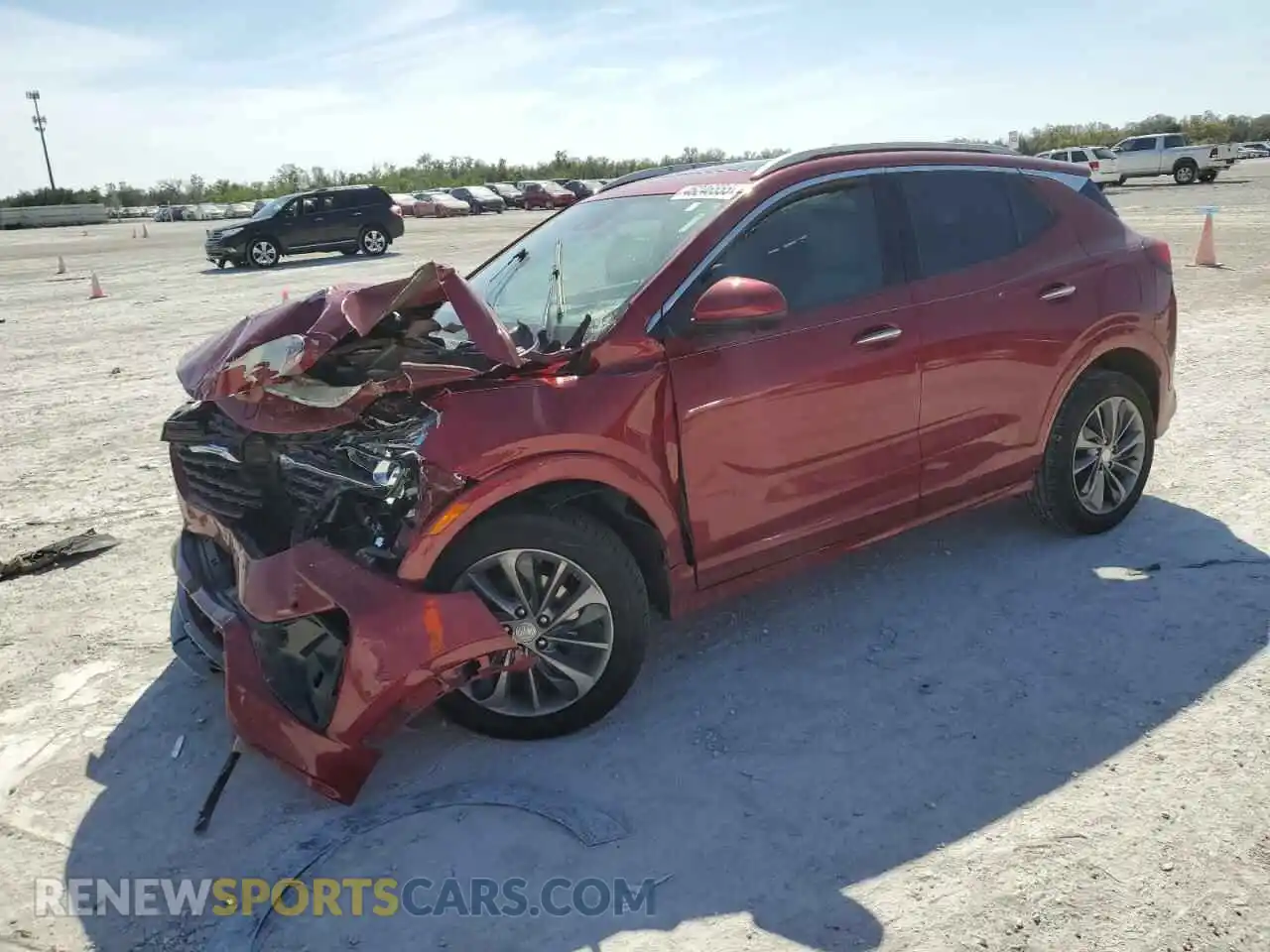 1 Photograph of a damaged car KL4MMGSL9LB101028 BUICK ENCORE 2020