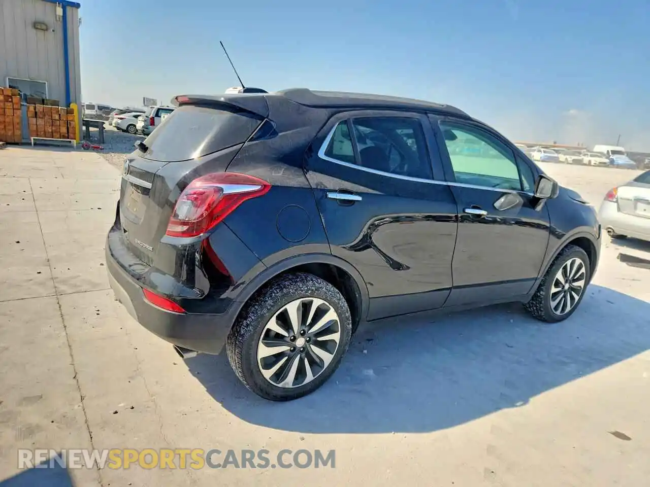 3 fotografías del automóvil dañado KL4CJASB0MB308532 BUICK ENCORE 2021