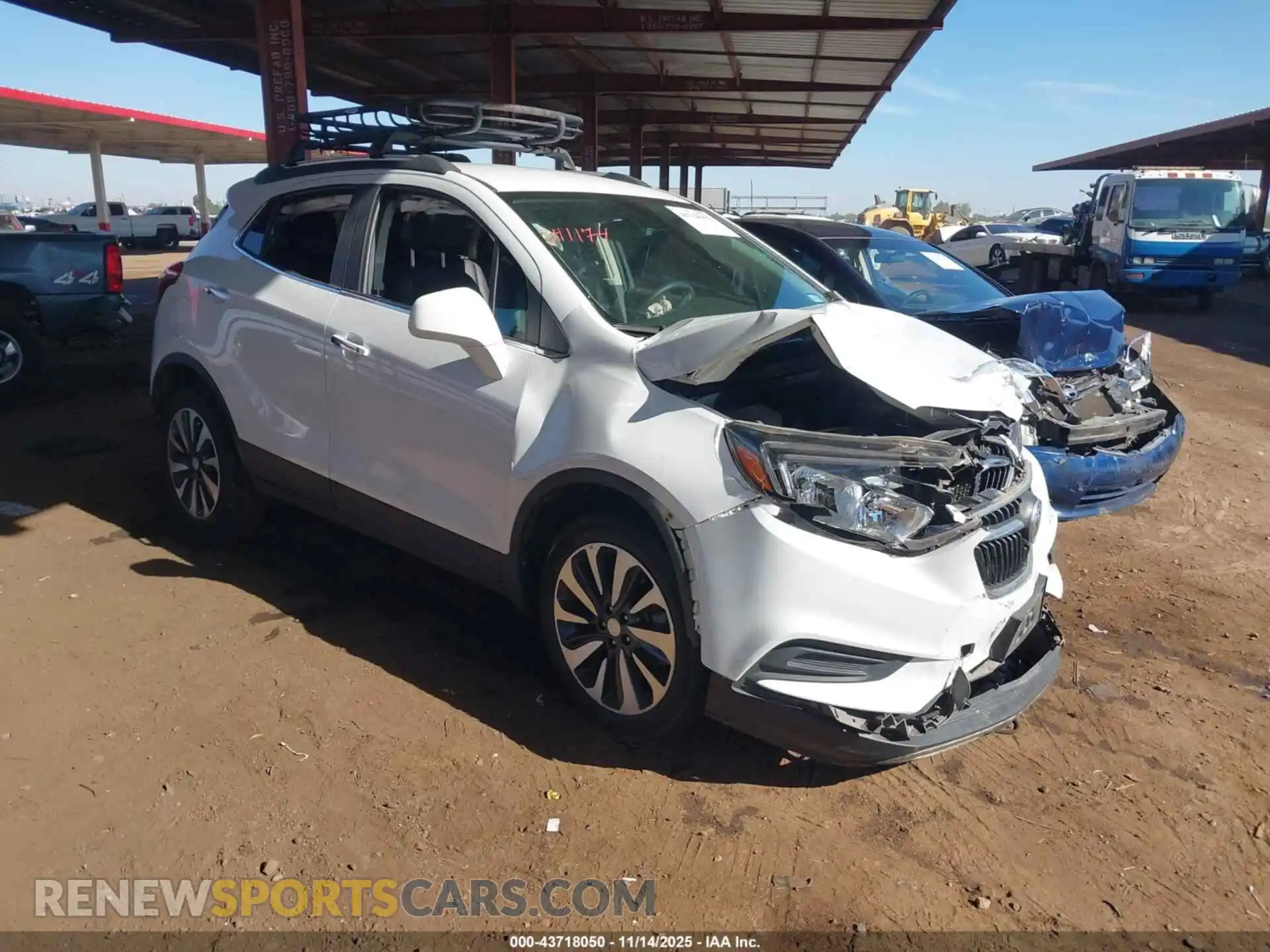 1 Photograph of a damaged car KL4CJASB0MB341174 BUICK ENCORE 2021
