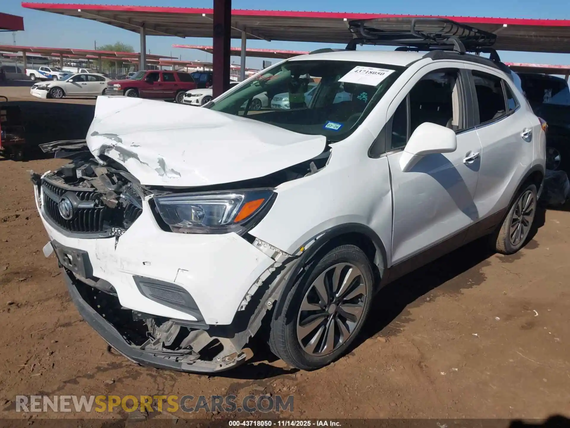 2 Photograph of a damaged car KL4CJASB0MB341174 BUICK ENCORE 2021