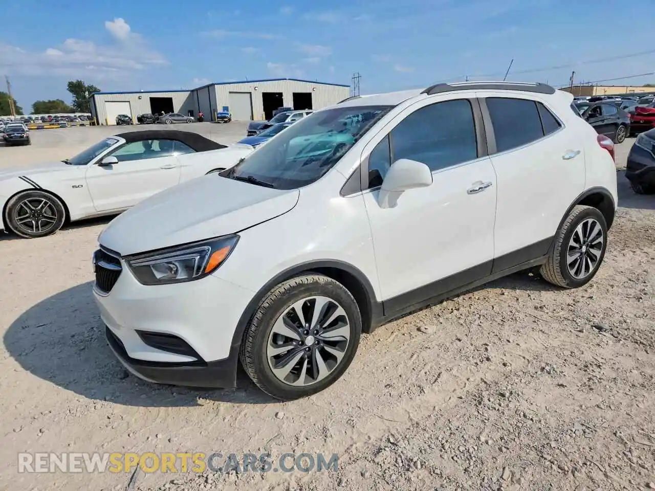 1 Photograph of a damaged car KL4CJASB1MB303923 BUICK ENCORE 2021