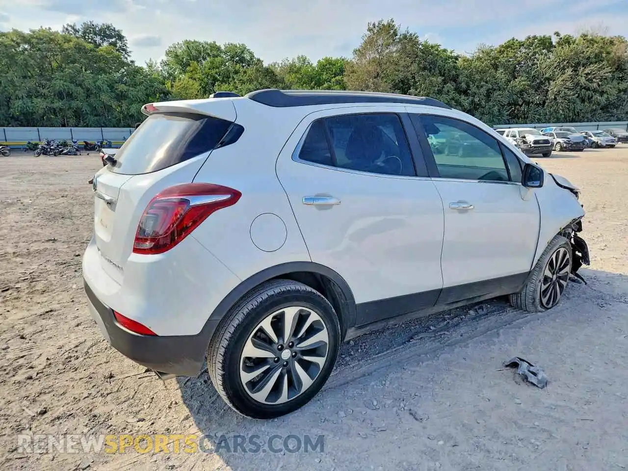 3 Photograph of a damaged car KL4CJASB1MB303923 BUICK ENCORE 2021