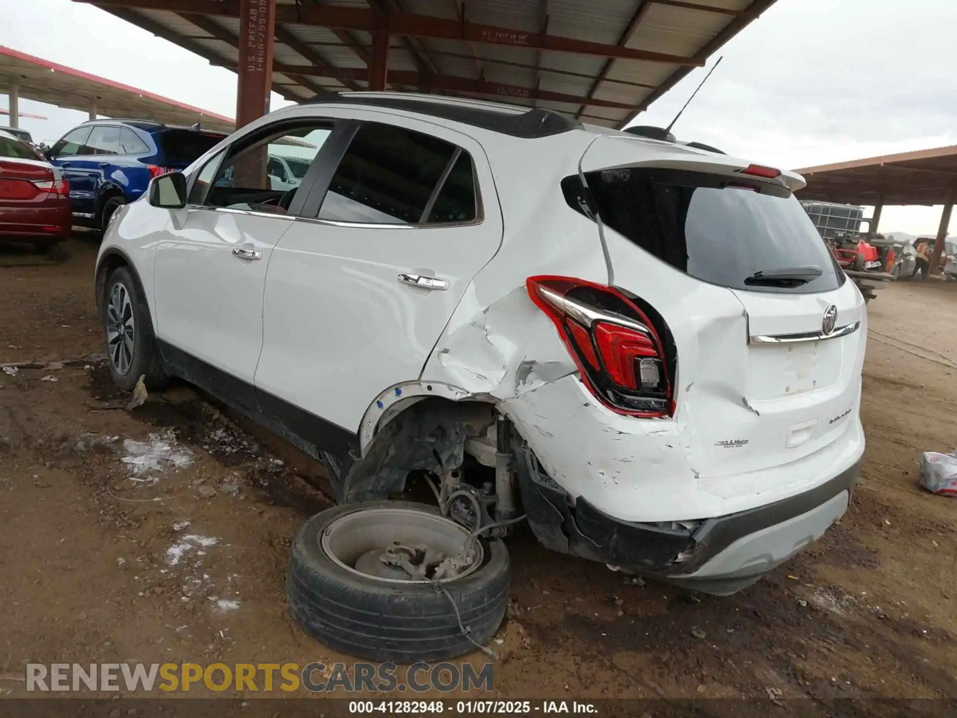 3 Photograph of a damaged car KL4CJASB1MB314582 BUICK ENCORE 2021