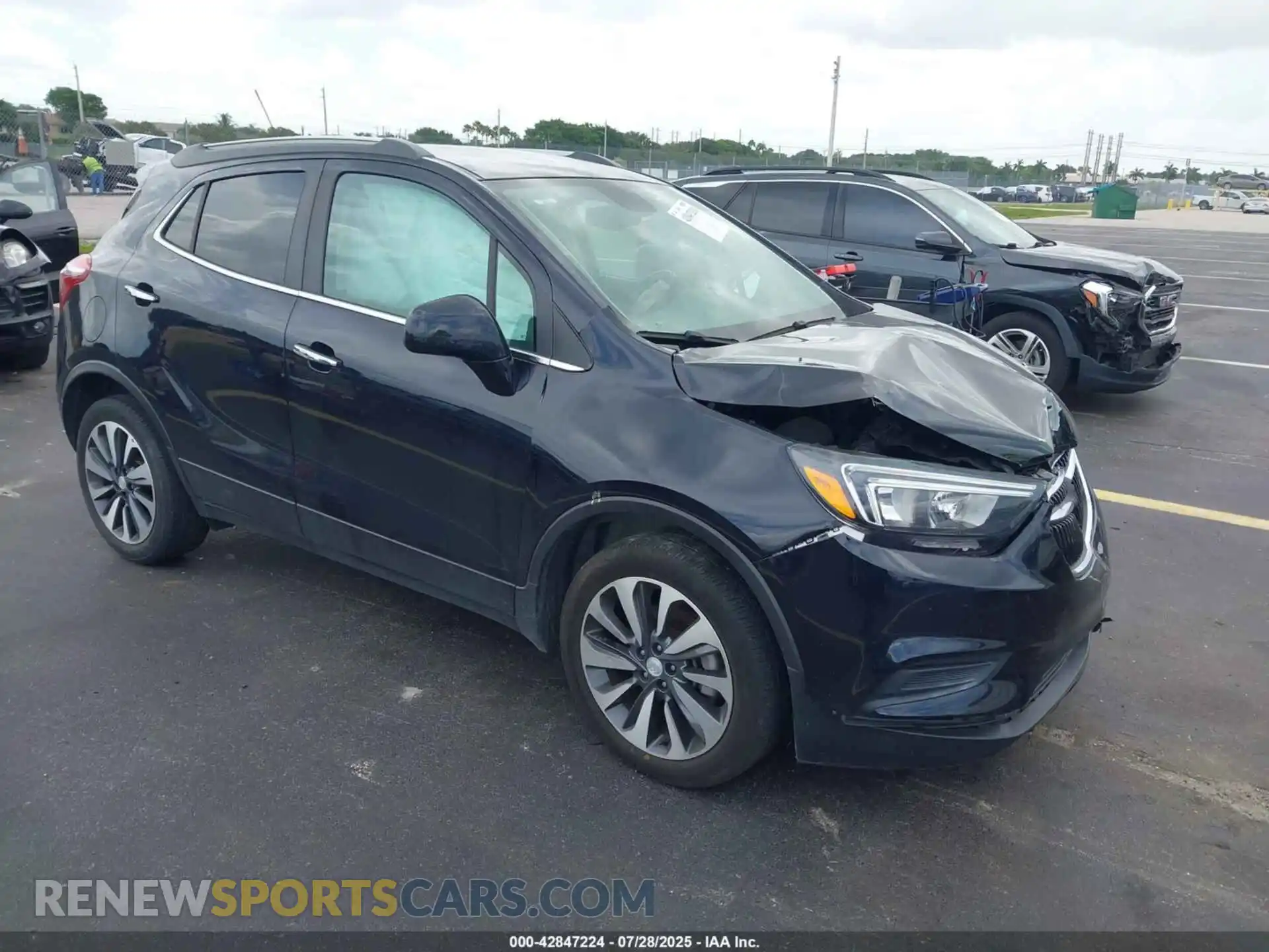 1 Photograph of a damaged car KL4CJASB1MB332824 BUICK ENCORE 2021
