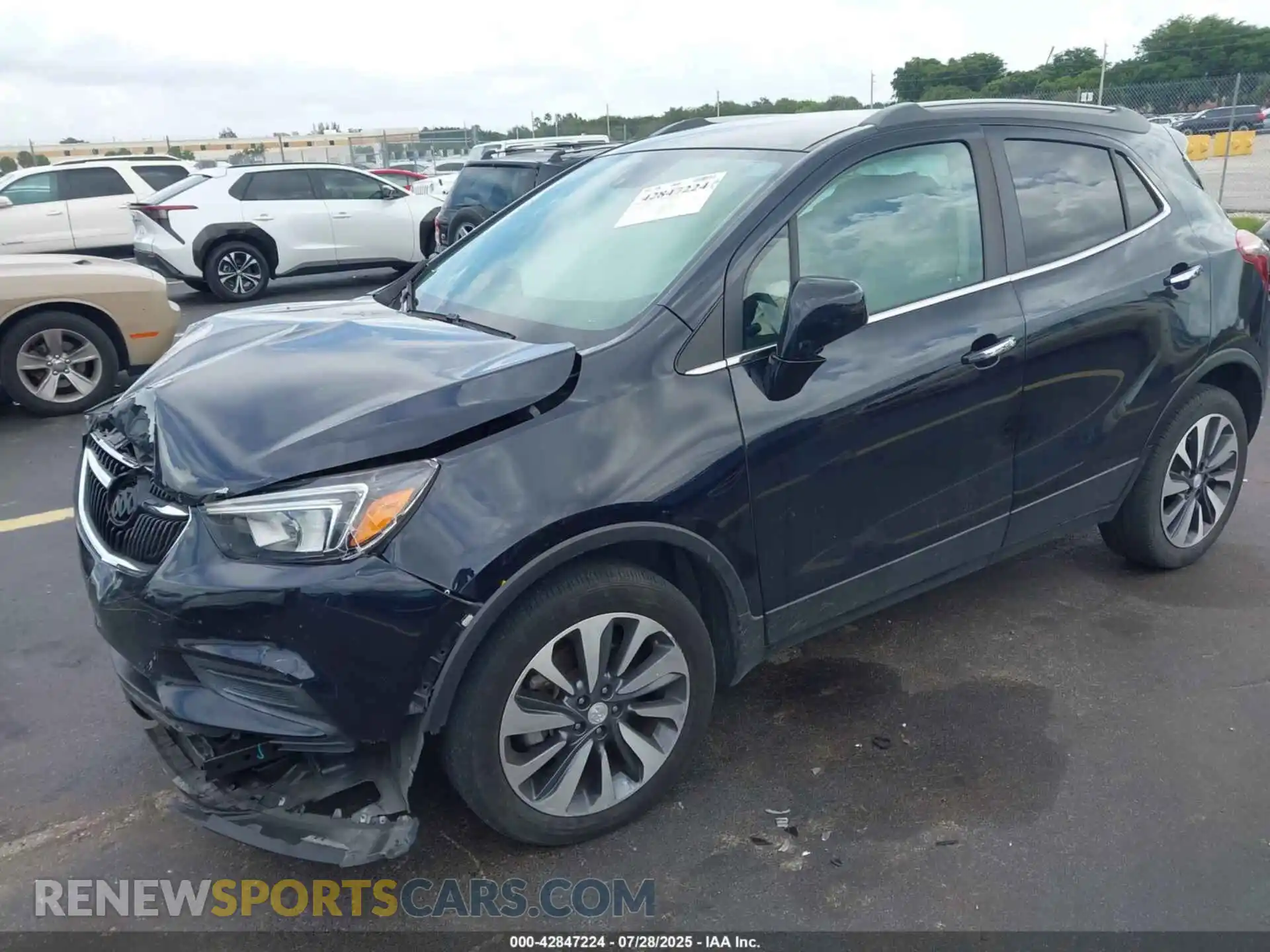 2 Photograph of a damaged car KL4CJASB1MB332824 BUICK ENCORE 2021
