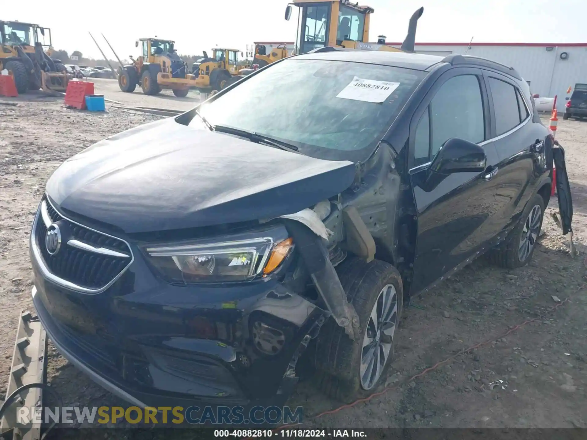 2 Photograph of a damaged car KL4CJASB1MB335870 BUICK ENCORE 2021
