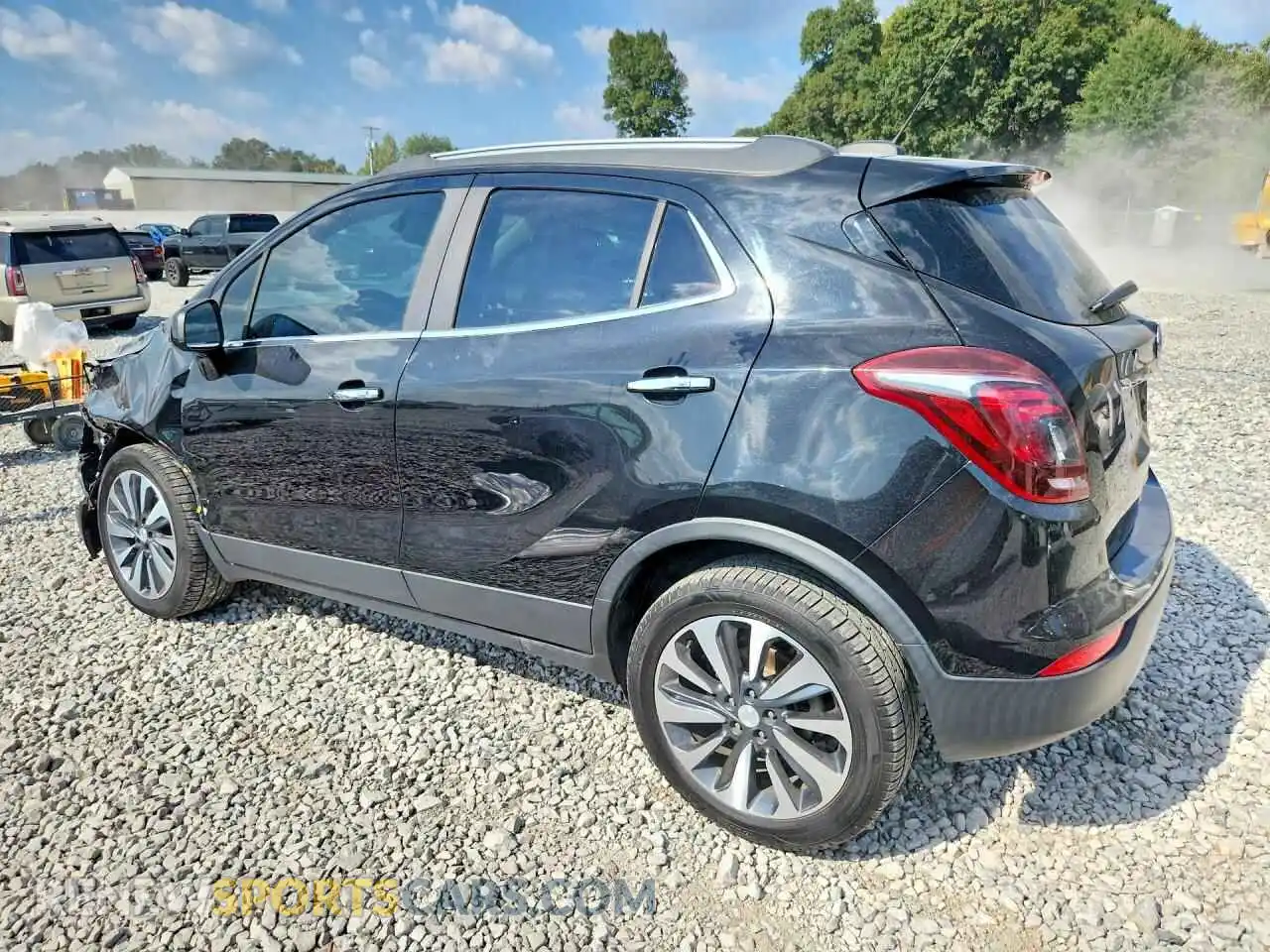 2 Фотография поврежденного автомобиля KL4CJASB1MB338929 BUICK ENCORE 2021