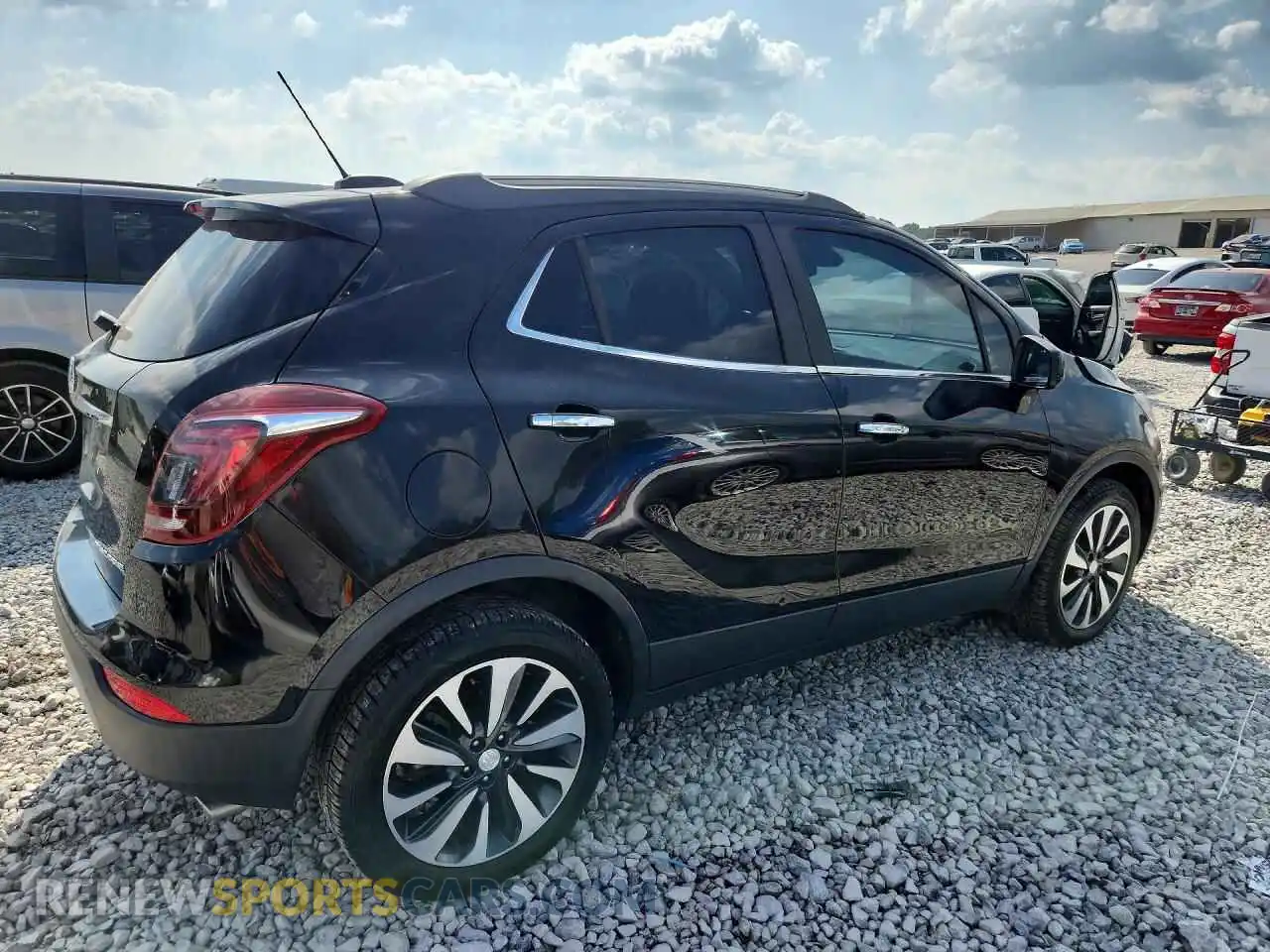 3 Фотография поврежденного автомобиля KL4CJASB1MB338929 BUICK ENCORE 2021