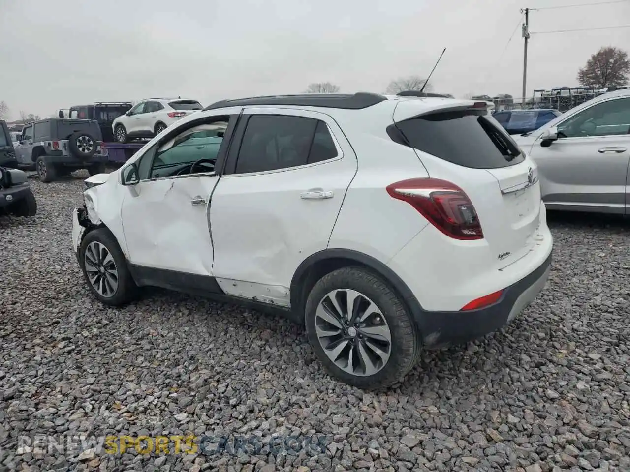 2 Photograph of a damaged car KL4CJASB2MB301274 BUICK ENCORE 2021