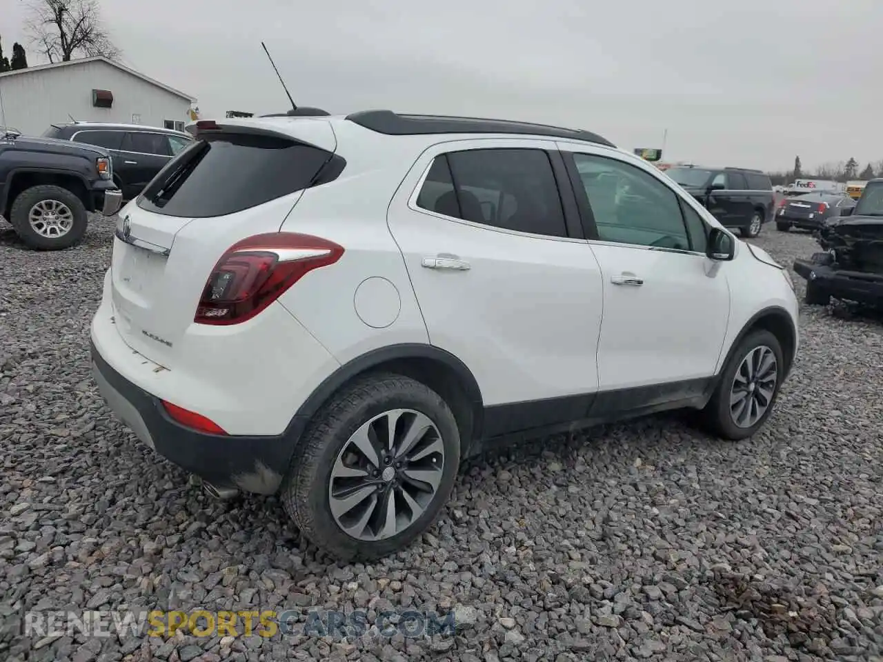 3 Photograph of a damaged car KL4CJASB2MB301274 BUICK ENCORE 2021