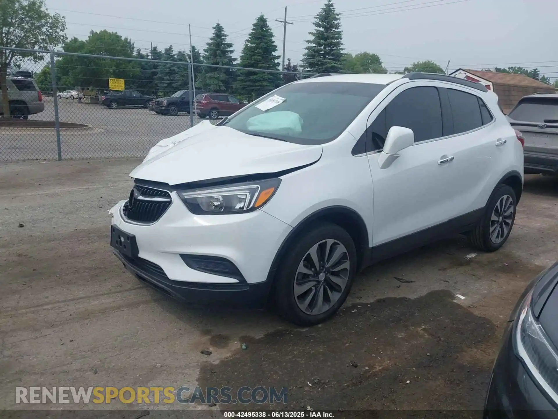 2 Photograph of a damaged car KL4CJASB2MB327079 BUICK ENCORE 2021