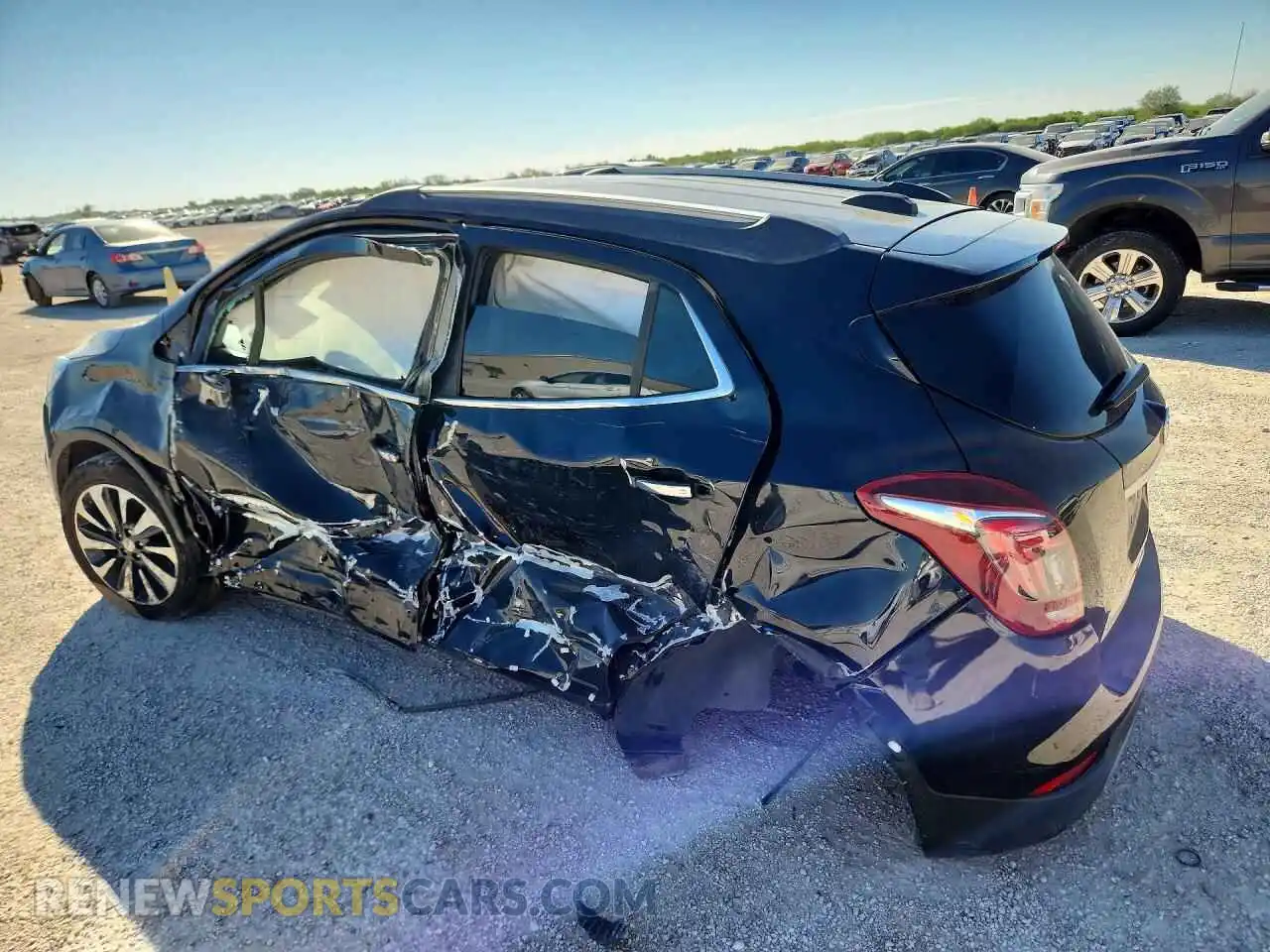 2 Photograph of a damaged car KL4CJASB2MB335201 BUICK ENCORE 2021