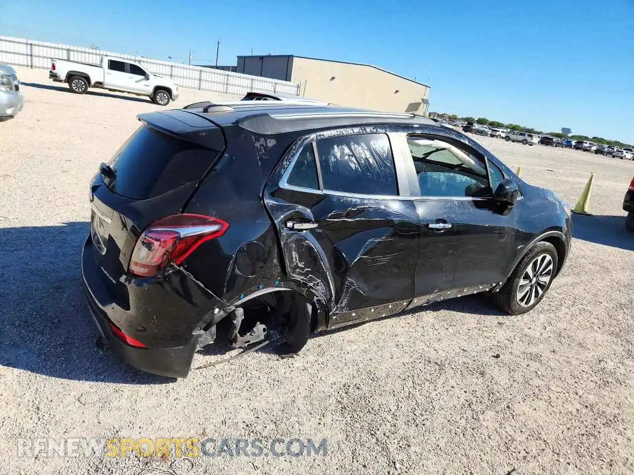 3 Photograph of a damaged car KL4CJASB2MB335201 BUICK ENCORE 2021