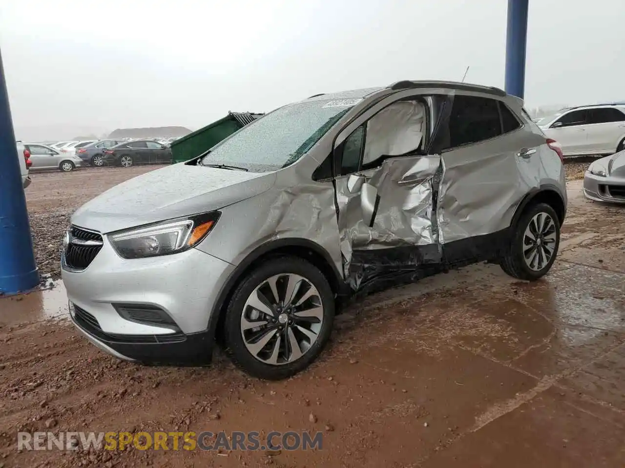 1 Photograph of a damaged car KL4CJASB2MB341922 BUICK ENCORE 2021
