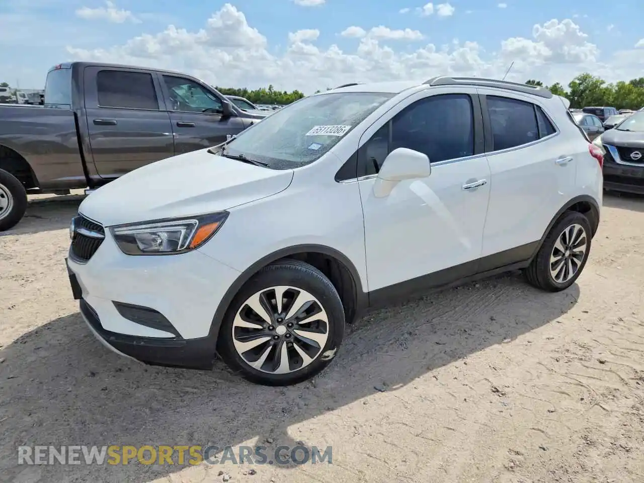 1 Фотография поврежденного автомобиля KL4CJASB3MB307410 BUICK ENCORE 2021