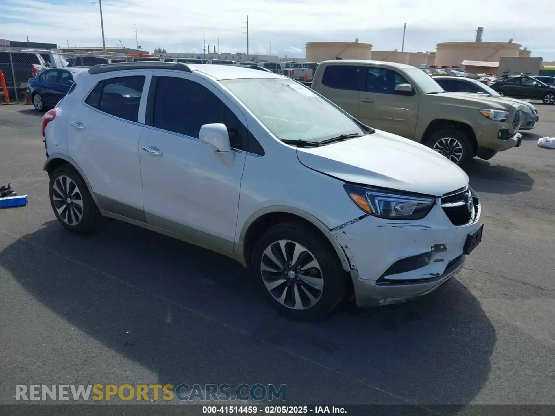 1 Photograph of a damaged car KL4CJASB3MB314406 BUICK ENCORE 2021