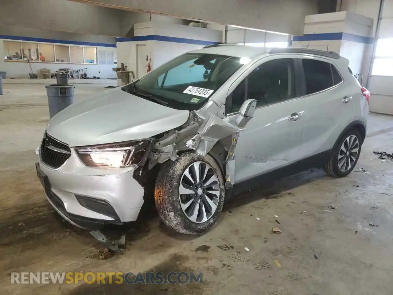 1 Photograph of a damaged car KL4CJASB3MB330718 BUICK ENCORE 2021
