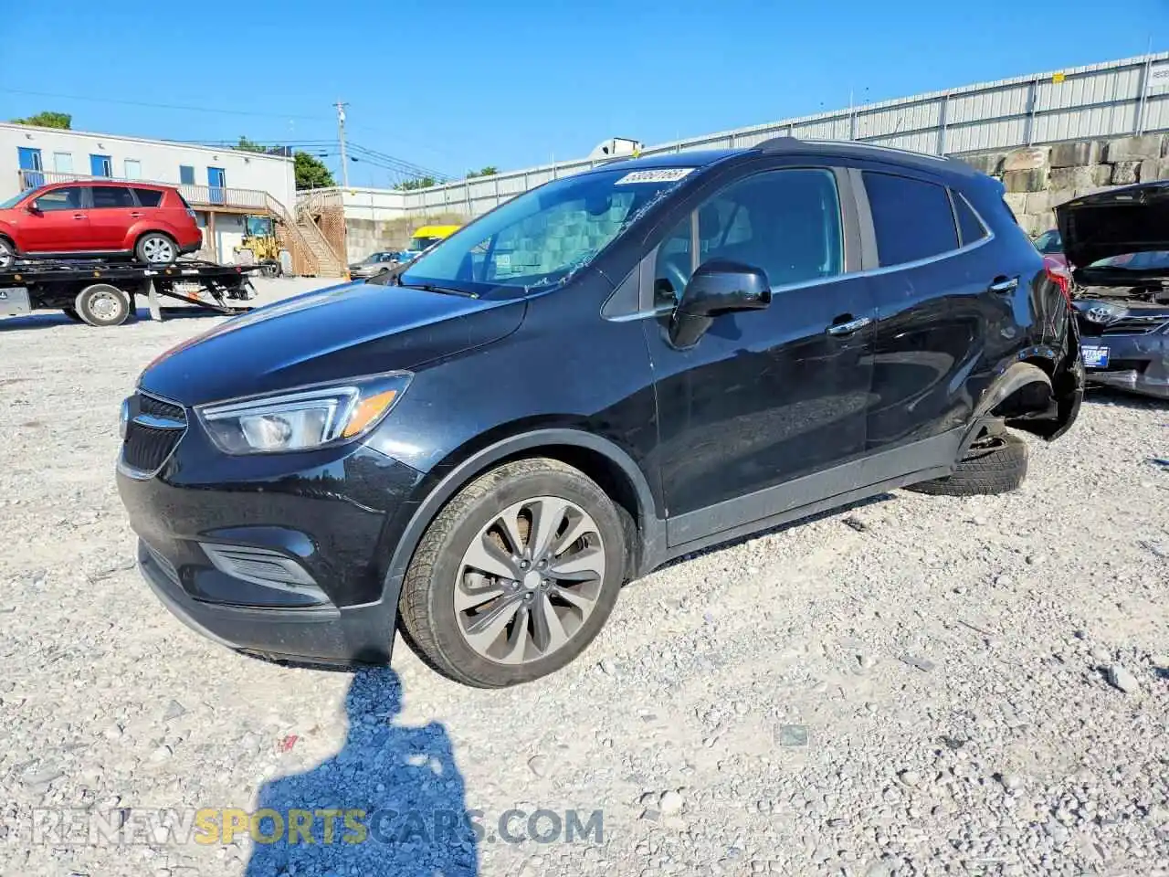 1 fotografías del automóvil dañado KL4CJASB4MB300711 BUICK ENCORE 2021