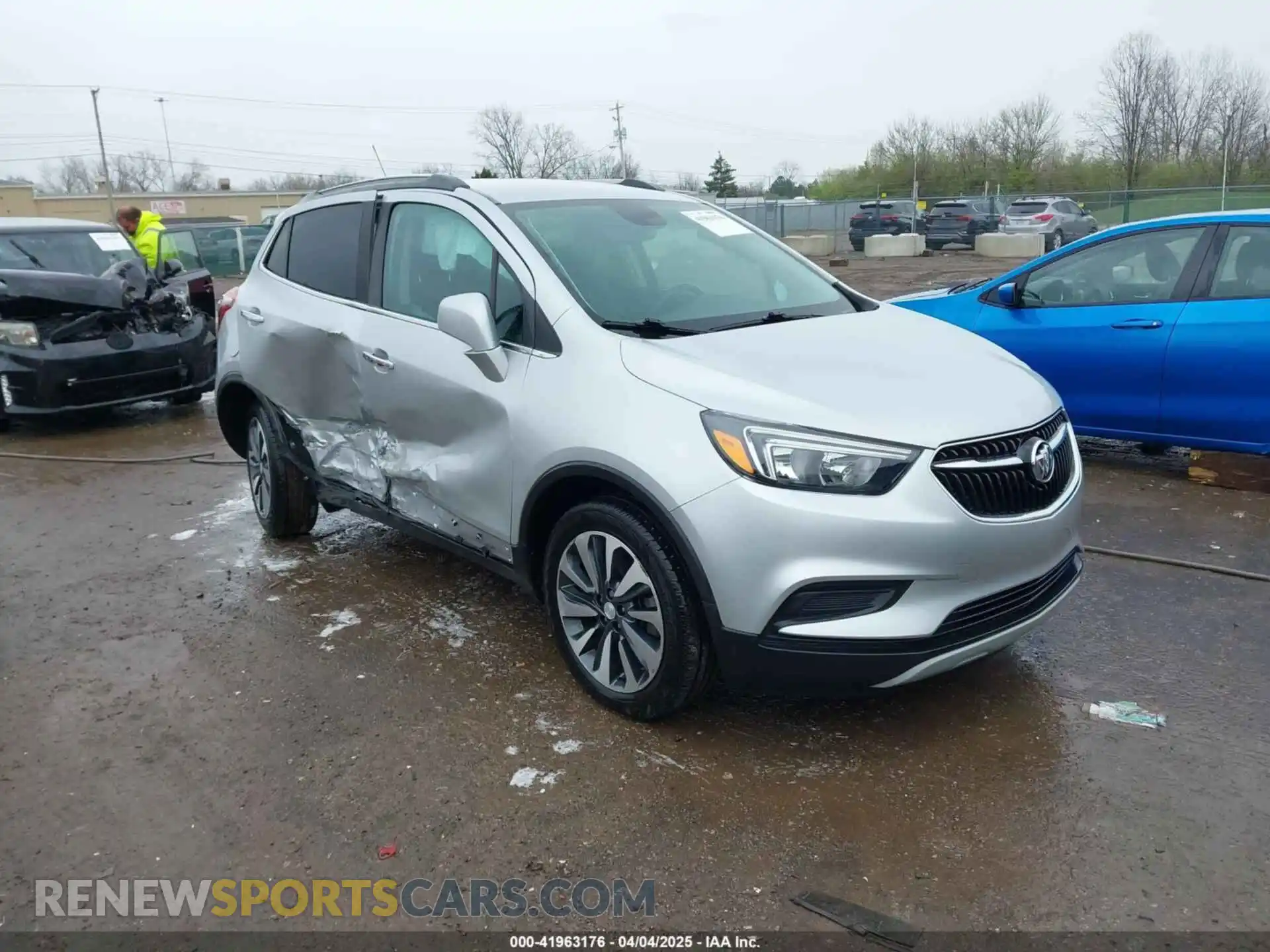 1 Photograph of a damaged car KL4CJASB4MB332252 BUICK ENCORE 2021