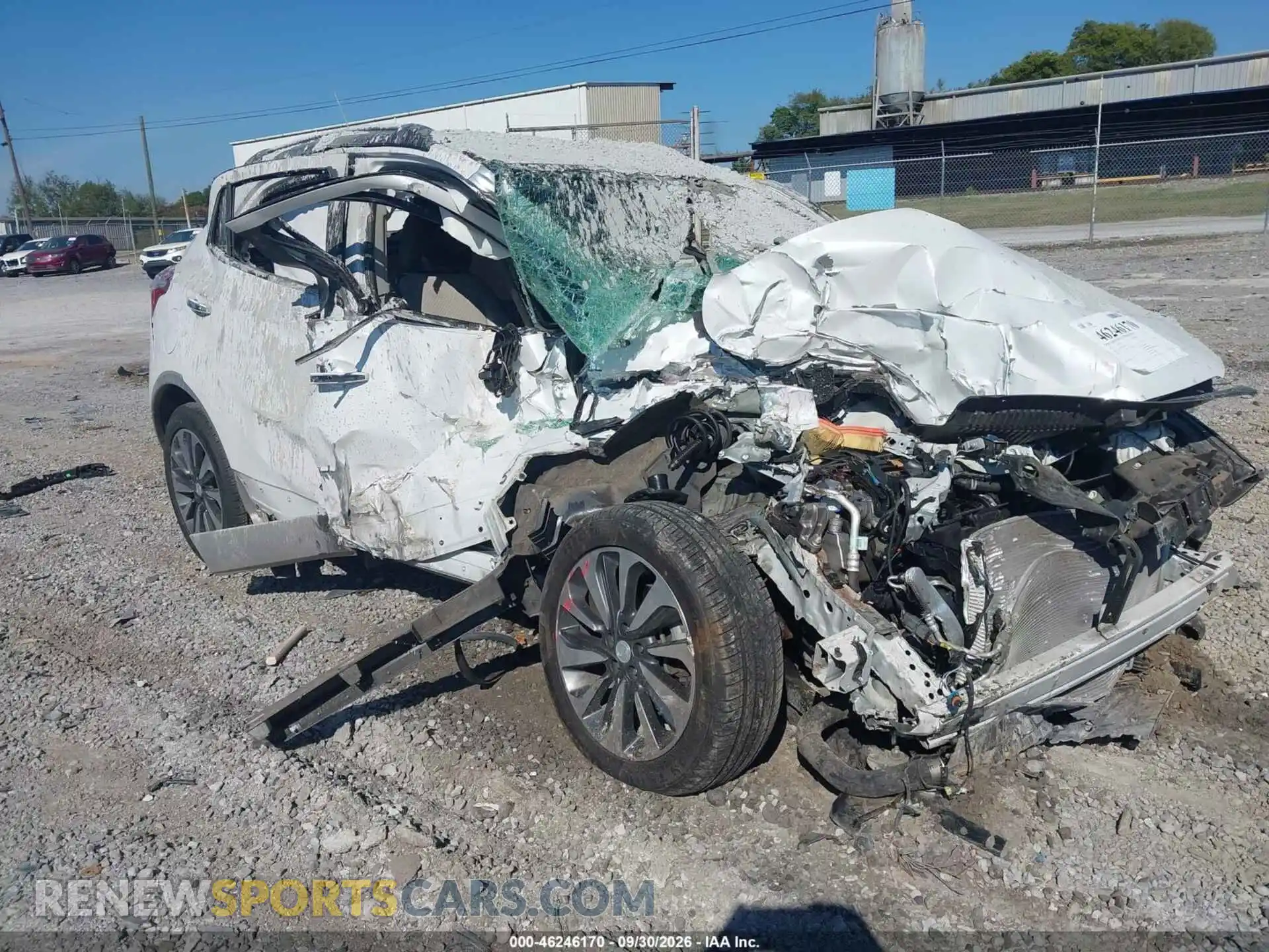 1 Photograph of a damaged car KL4CJASB5MB305660 BUICK ENCORE 2021