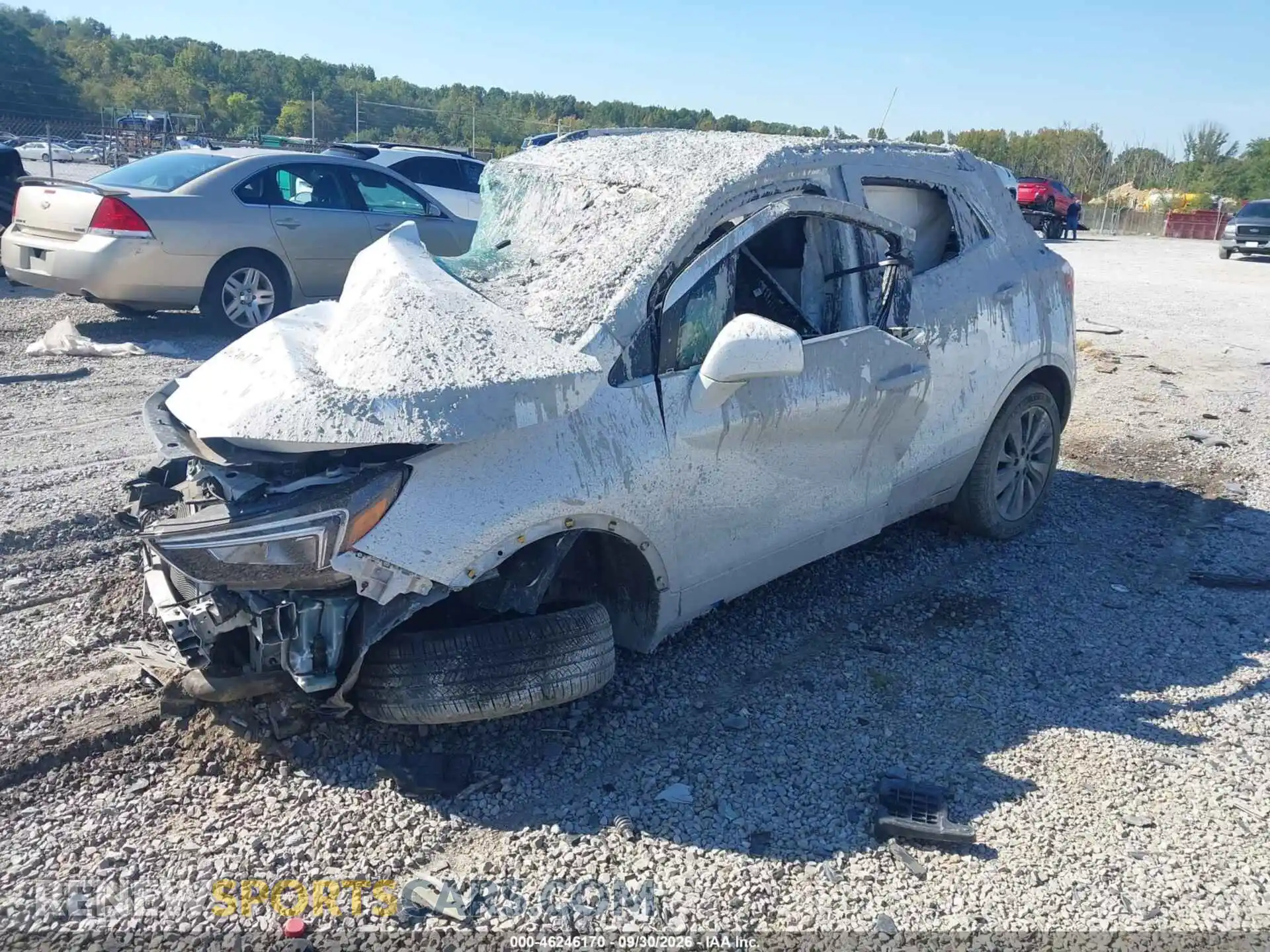 2 Photograph of a damaged car KL4CJASB5MB305660 BUICK ENCORE 2021