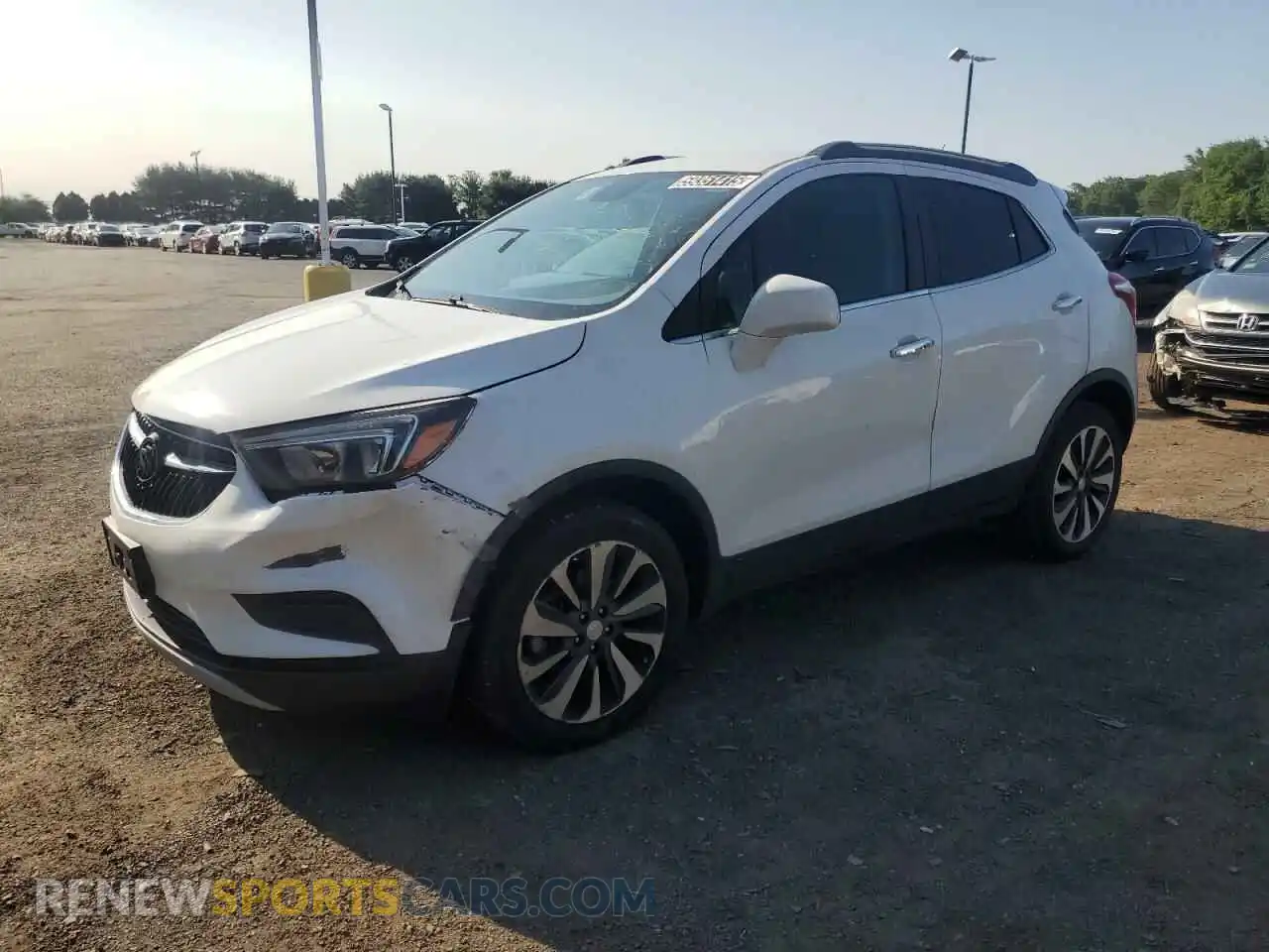 1 Photograph of a damaged car KL4CJASB5MB339551 BUICK ENCORE 2021