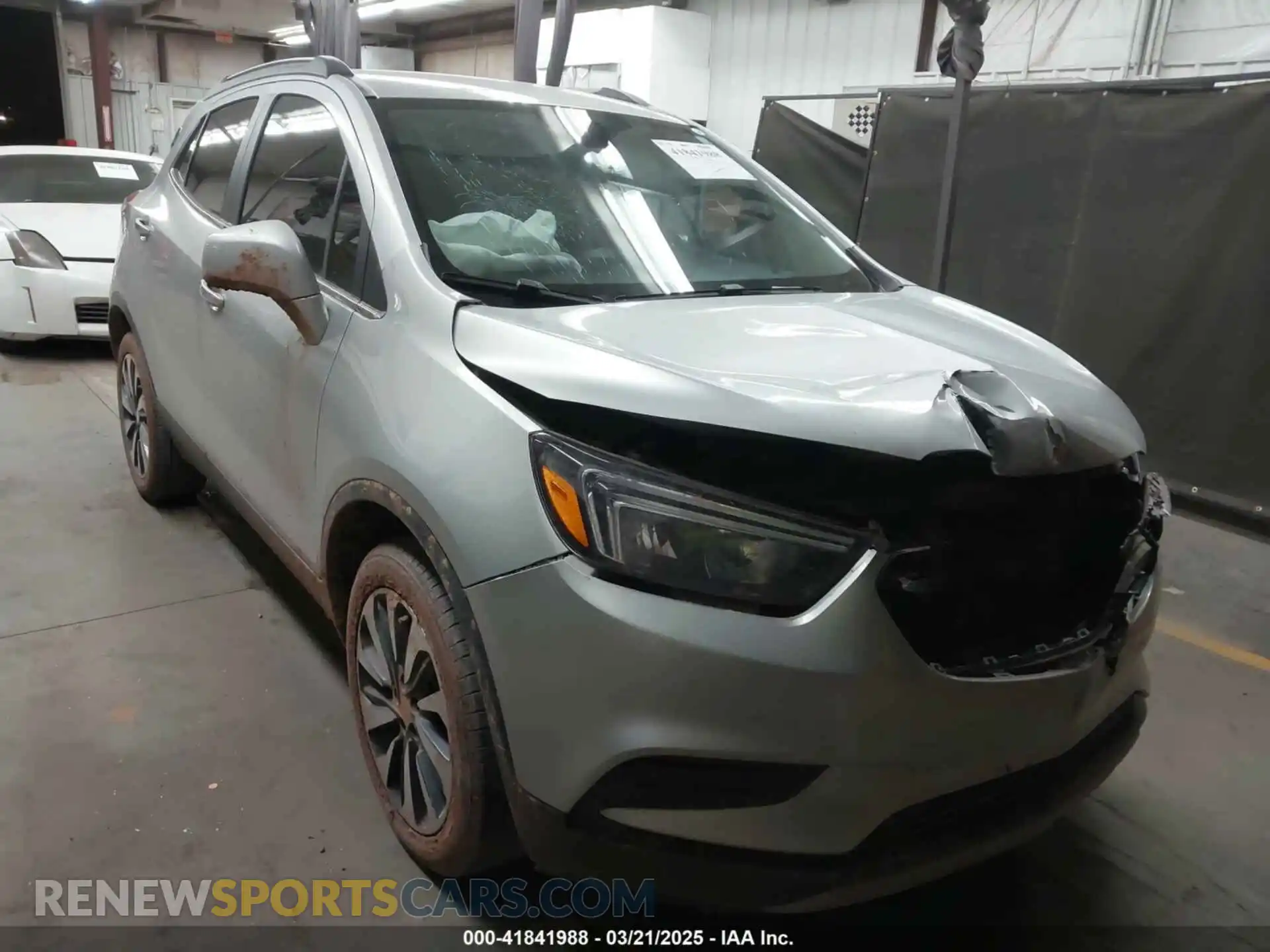 1 Photograph of a damaged car KL4CJASB6MB309930 BUICK ENCORE 2021