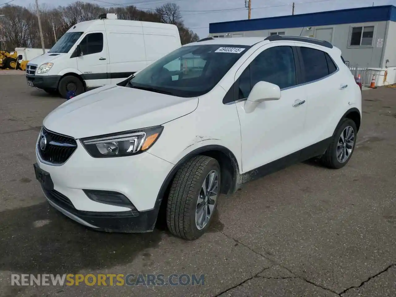 1 Photograph of a damaged car KL4CJASB7MB316255 BUICK ENCORE 2021
