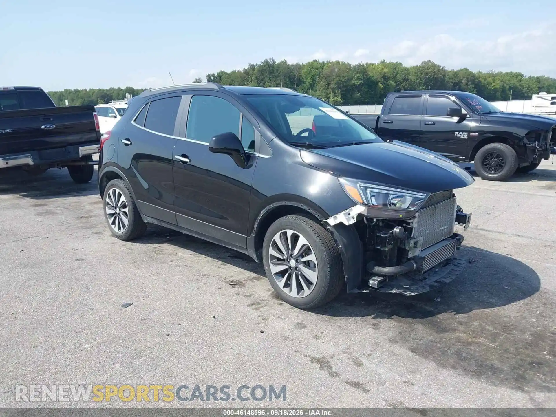 1 Фотография поврежденного автомобиля KL4CJASB7MB322475 BUICK ENCORE 2021
